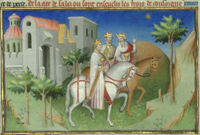 Marco Polo, Le Livre des merveilles, 1400-1420, f° 11 vta. BnF Département des manuscrits, Français 2810