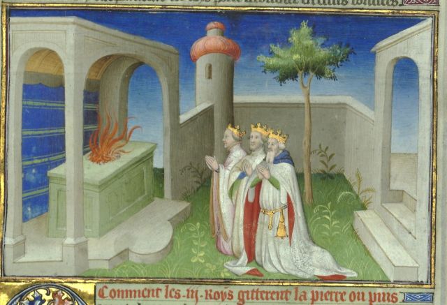 Marco Polo, Le Livre des merveilles, 1400-1420, f° 12 rto. BnF Département des manuscrits, Français 2810